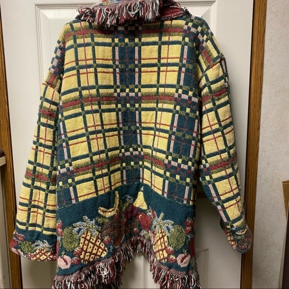 Fun eclectic throw shawl one size fits most - Picture 3 of 7